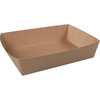 Klika -  Bak | Karton | A50 | snackbak | 160x110x40mm | bruin | 400 stuks