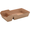 Klika -  Bak | Karton | A14+1/A20 | snackbak | 145x85x35mm | bruin | 300 stuks