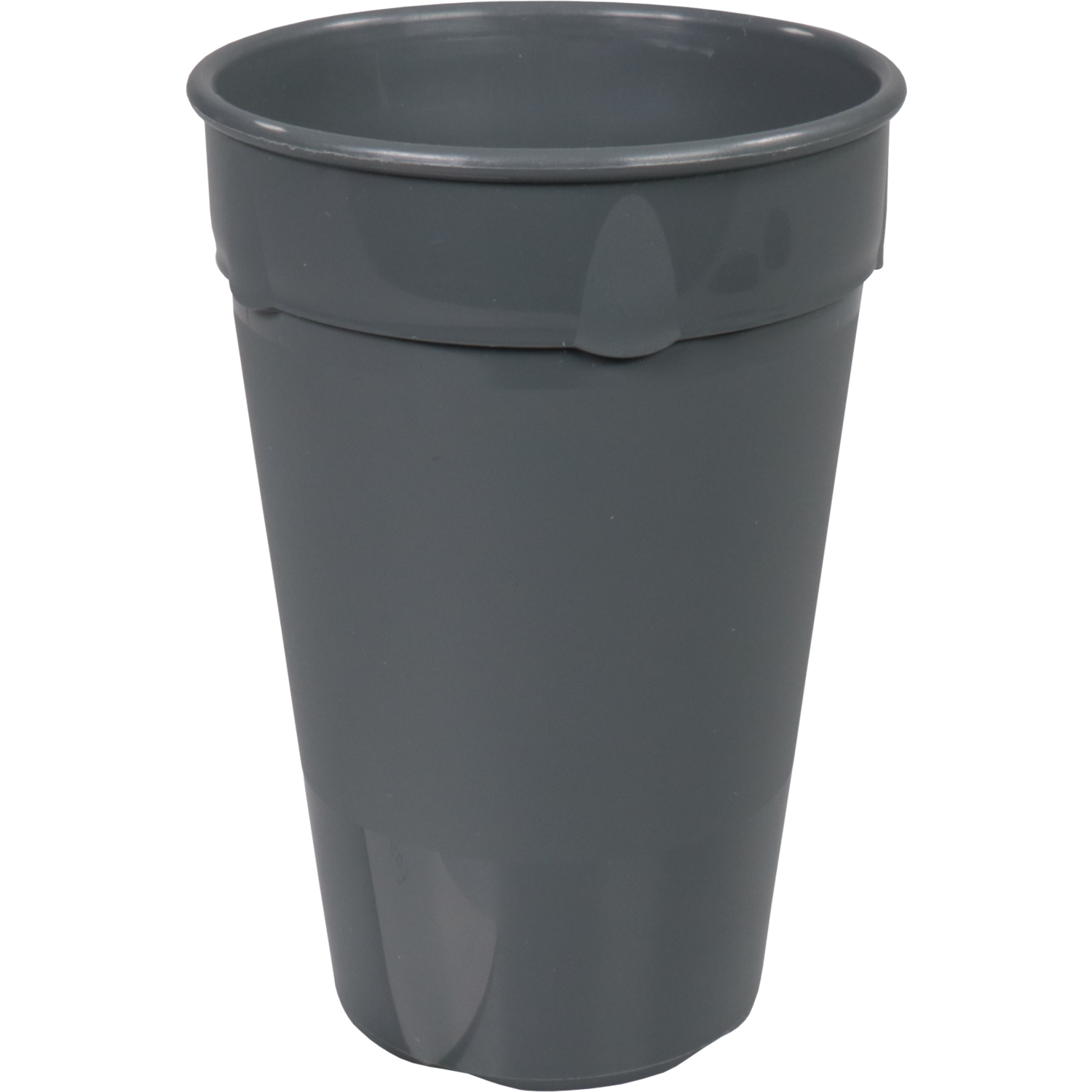 DishCircle - | Coupe | PP | réutilisable | 400 ml | 115 mm | gris | 40 pièces