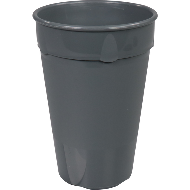 DishCircle -  | Beker | PP | reusable | 400ml | Ø90mm | grijs | 40 stuks