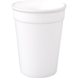 ÖkoCup -  | Beker | PP | reusable | 250ml | wit | 20 stuks
