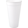 ÖkoCup - | Coupe | PP | réutilisable | 500 ml | blanc | 20 pièces