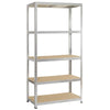 Avasco - Ein Regal Strong 175, ft 176 x 90 x 45 cm, 5 Fachböden, verzinkt