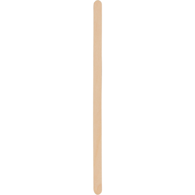 Klika -  Roerstaafje | hout | 5x110mm | 4 x zak à 2.500 stuks | naturel | 10000 stuks