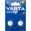 Varta -  knoopcel Lithium CR2025, blister van 2 stuks