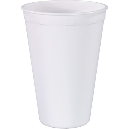 Depa -  | Beker | PP | reusable | automaatgeschikt | 180ml | 7.5oz | Ø70.3mm | wit | 360 stuks