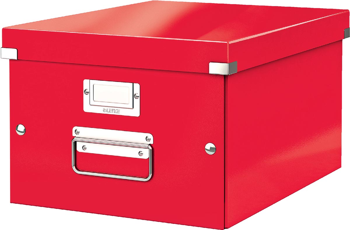 Leitz - WOW opbergdoos Click Store, ft M, rood