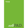 Produits BUREAU - bloc-notes, 60 g/m², ft A4, quadrillé 5 mm, bloc de 50 feuilles