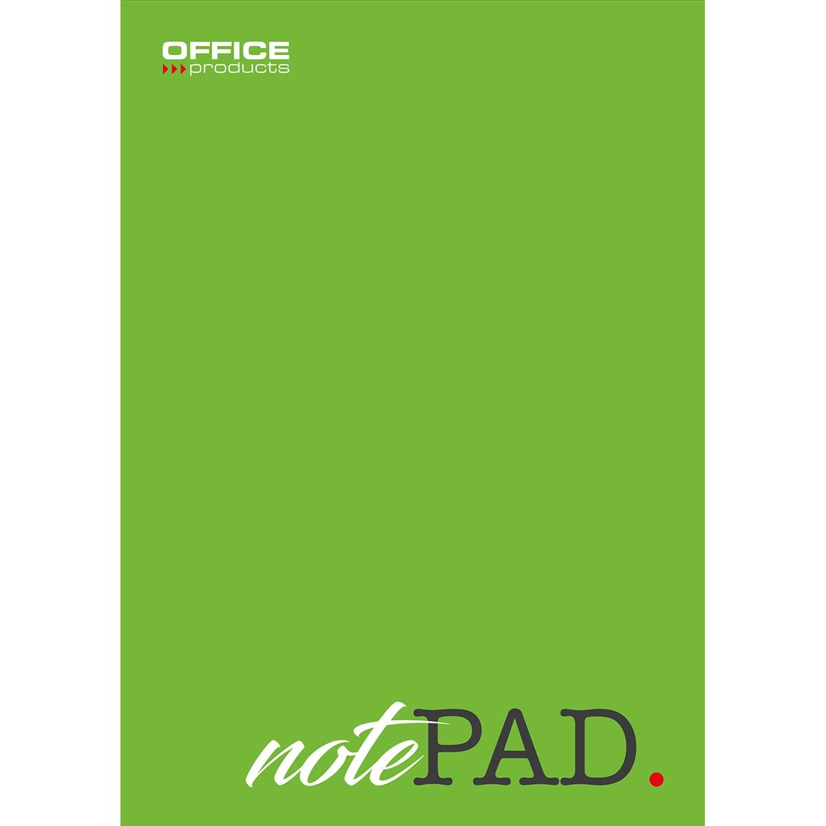 OFFICE products -   schrijfblok, 60 g, A4, geruit 5 mm, blok van 50 vel