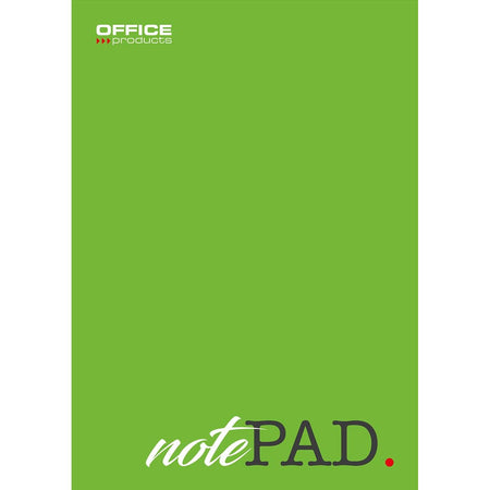 OFFICE-Produkte – Schreibblock, 60 g/m², ft A4, kariert 5 mm, Block mit 50 Blatt