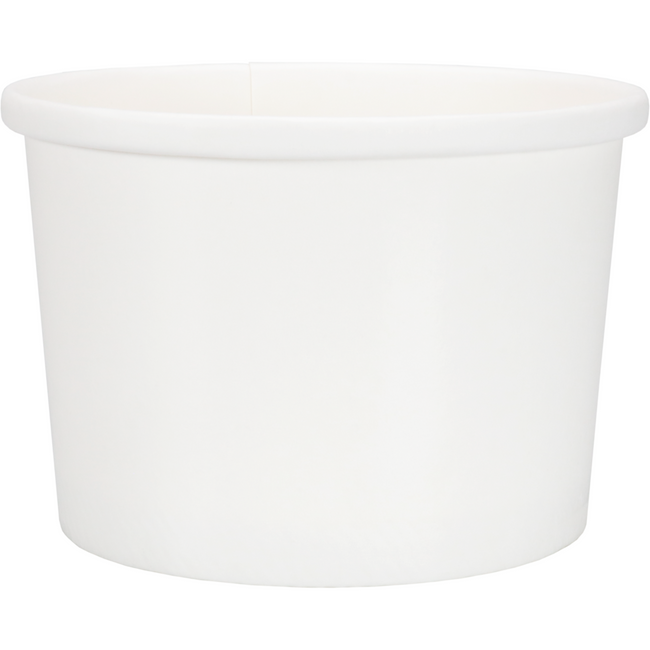 Depa -  | Soepbeker | Karton + PE | 236ml | 8oz | Ø90mm | wit | 500 stuks