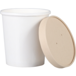 Depa - | Soepbeker | Karton + PE | 400ml | 16oz | 100mm | wit | 500 stuks