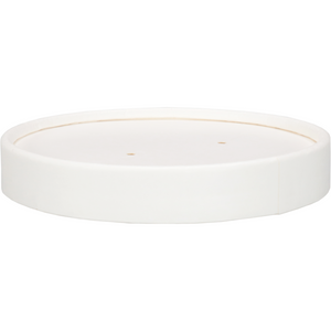 Depa -  Deksel | soepbeker | Karton + PE | rond | Ø90mm | wit | 500 stuks