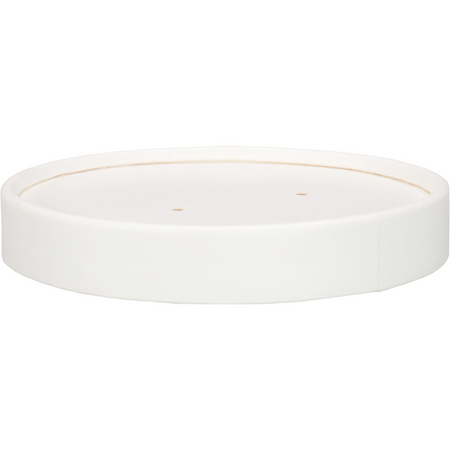 Depa -  Deksel | soepbeker | Karton + PE | rond | Ø90mm | wit | 500 stuks