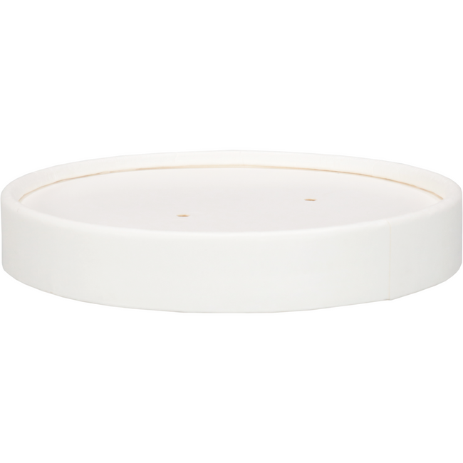 Depa -  Deksel | soepbeker | Karton + PE | rond | Ø90mm | wit | 500 stuks