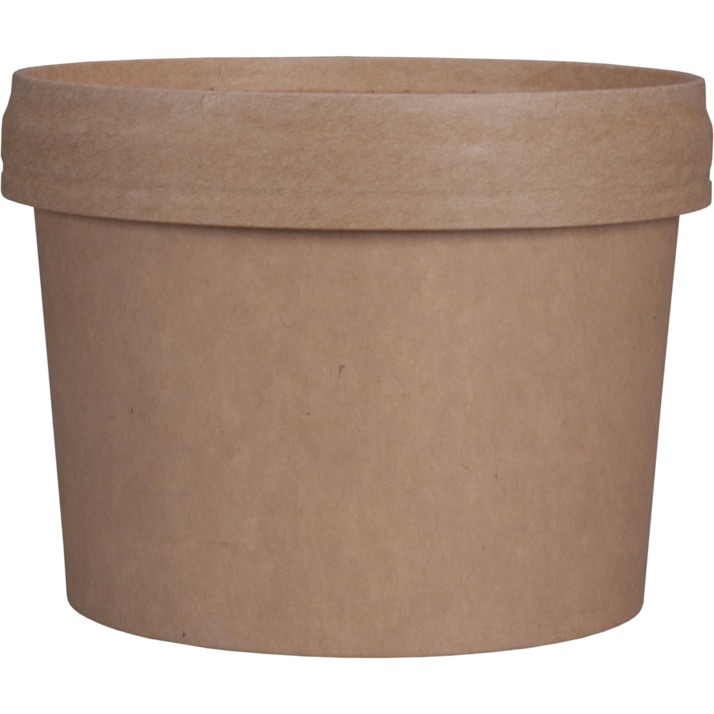 Depa -  | Soepbeker | incl. Deksel | Karton + PP | 236ml | 8oz | Ø90mm | bruin | 500 stuks