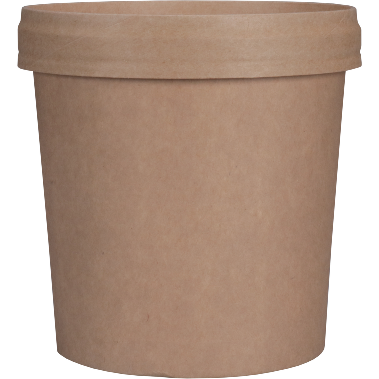 Depa -  | Soepbeker | incl. Deksel | Karton + PP | 300ml | 12oz | Ø90mm | bruin | 500 stuks