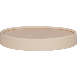 Depa -  Deksel | soepbeker | Bamboepapier + PE | rond | Ø97mm | naturel | 500 stuks