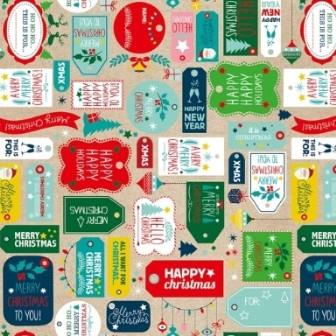Klika - Papier cadeau Papier cadeau Étiquettes de souhaits 30 cm