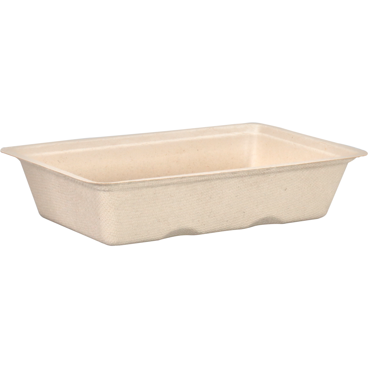 Depa - Bak | Bagasse (suikerrietpulp) | A13 | snackbak | 16.3x11x3.6cm | naturel | 50 stuks