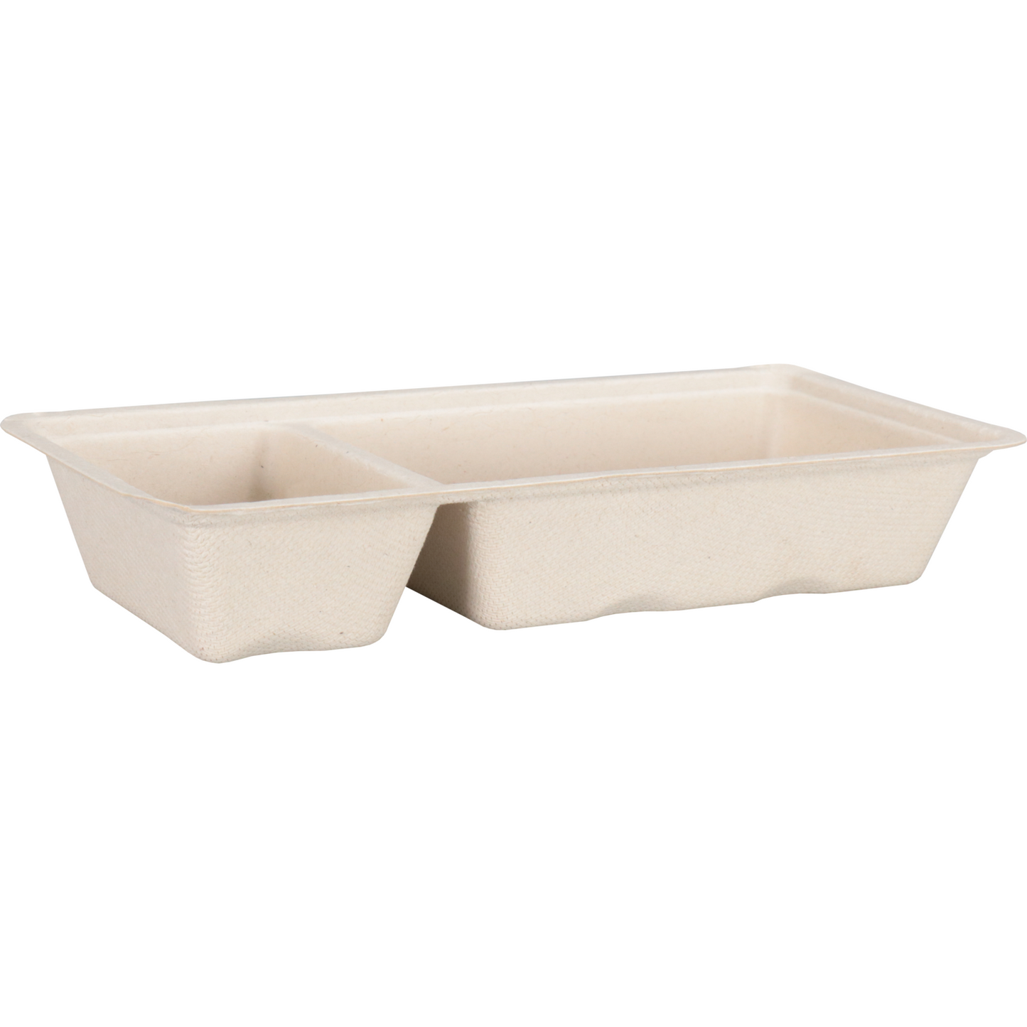 Depa - Bak | Bagasse (suikerrietpulp) | A22 | snackbak | 20.3x9.5x3cm | naturel | 50 stuks