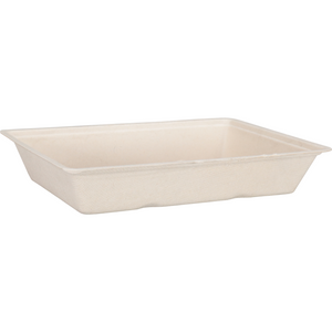 Depa -  Bak | Bagasse (suikerrietpulp) | A50 | snackbak | 202x140x36mm | naturel | 400 stuks