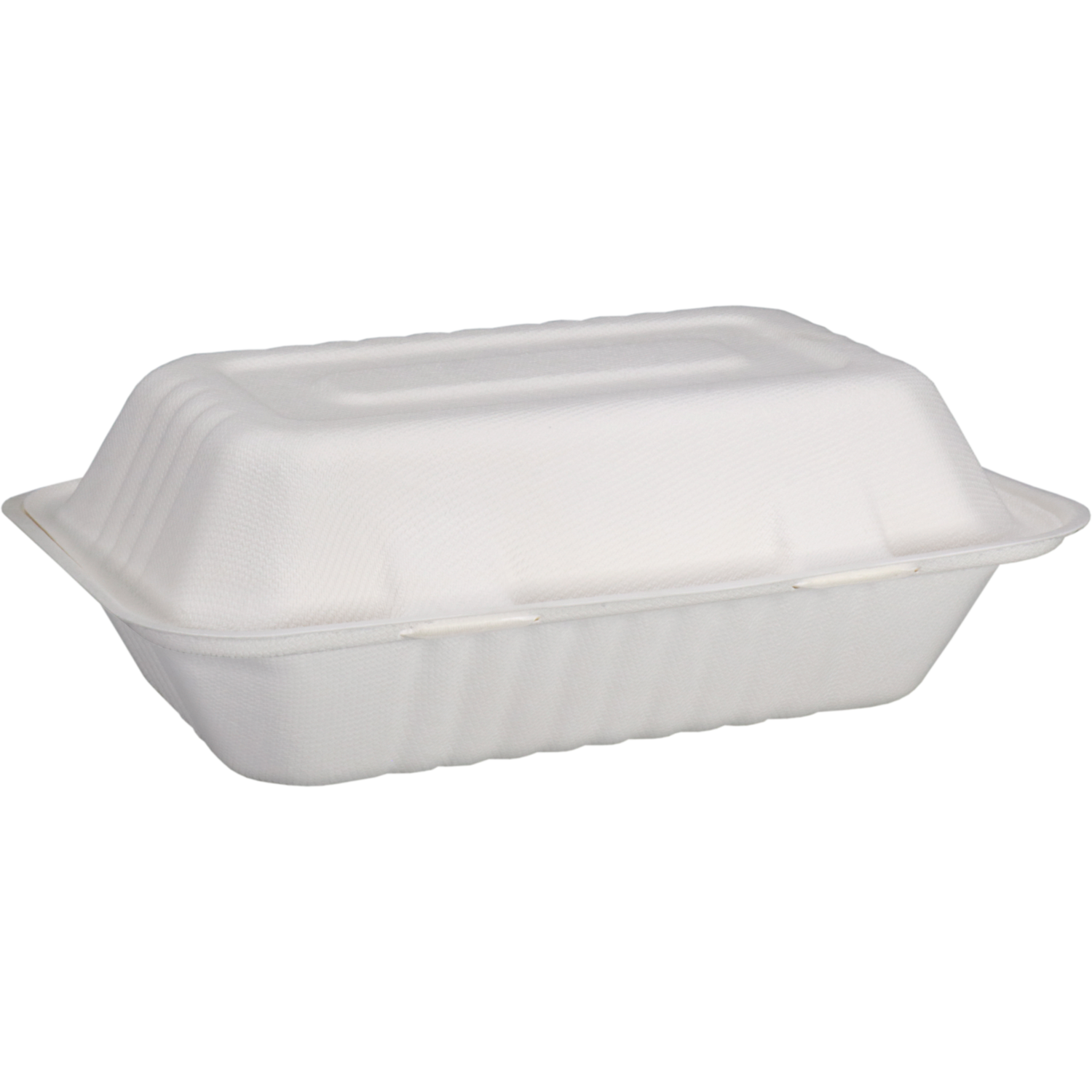 Depa -  Bak | Bagasse (suikerrietpulp) | 1000ml | maaltijdbox | 23x15.5x6.5cm | wit | 400 stuks