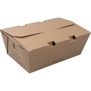 Twinkles - Go!Boîte repas | 1800 ml | 21x14x7,5cm | carton | marron | 200 pièces