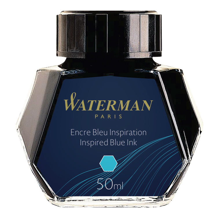 Waterman – Füllfederhaltertinte 50 ml, inspirierendes Blau
