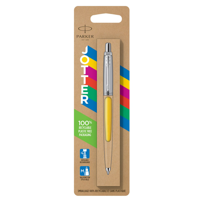 Parker -  Balpen  jotter original ct m geel