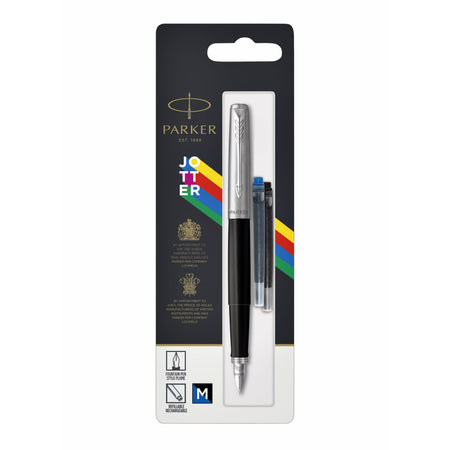 Parker - Stylo plume Jotter Original CT M noir blister de 1 pièce