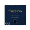 Waterman - Cartouche d'encre internationale noire pack de 6 pièces