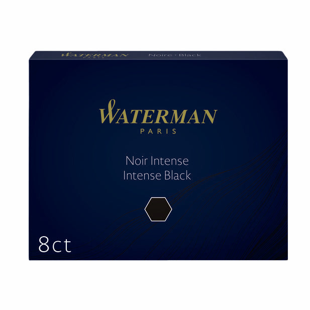 Waterman -  Inktpatroon nr23 lang zwart