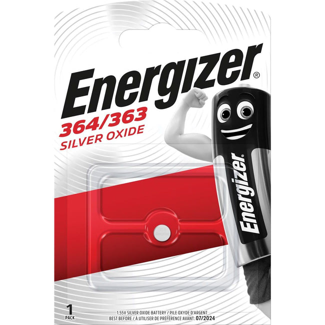 Energizer - Button Cell 364/363, sur blister