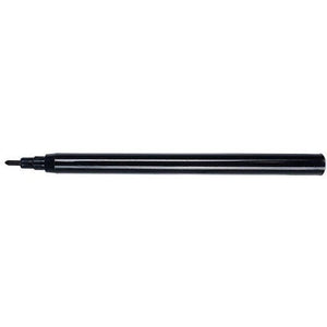 OFFICE products -   fineliner, 1 mm, zwart, doos van 10 stuks