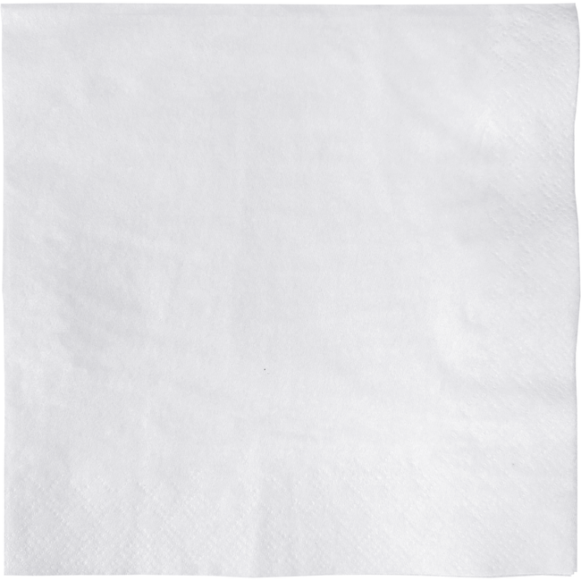 Klika -  Servet | 1/4 vouw | 2-laags | 33x33cm | cellulose | wit | 2000 stuks