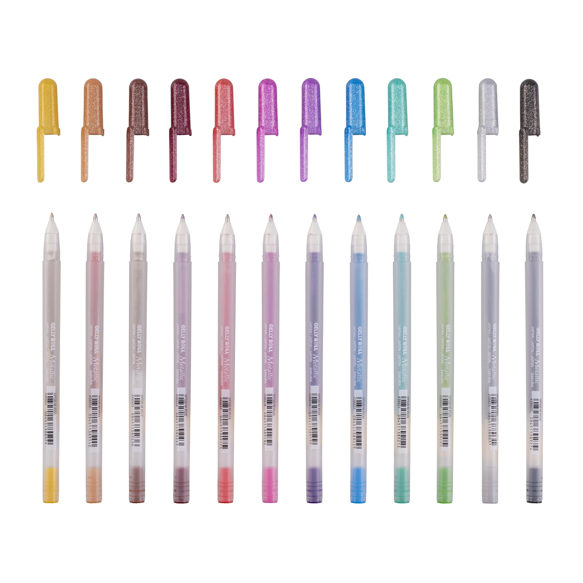 Sakura -  Gelschrijver gelly roll metallic 12 kleuren