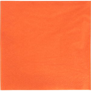 Klika -  Servet | 1/4 vouw | 2-laags | 33x33cm | cellulose | oranje | 1500 stuks