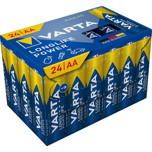 Varta -  batterij Longlife Power AA, pak van 24 stuks