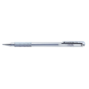 Pentel - Gelschreiber K118 Griff m silber | 12 Stück