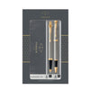 Parker - Stylo bille et Roller IM métal brossé GT medium 2 pièces