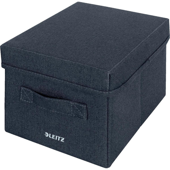 LEITZ - Boîte de rangement en tissu, petit, gris, ensemble de 2 pièces