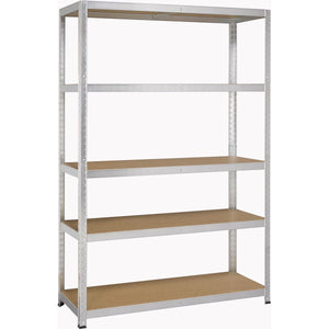 Avasco - A rack Strong 175, ft 176 x 120 x 40 cm, 5 étagères, galvanisé