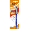 Bic - Stylo bille atlantis soft clic m bleu | 20 pièces