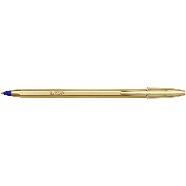 Bic -  Balpen  Cristal medium goud