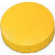 Maul - aimant Solid, 24 mm, force de traction 600 gr, boîte de 10 pièces, jaune