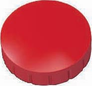 Maul - aimant Solid, 24 mm, force de traction 600 gr, boîte de 10 pièces, rouge