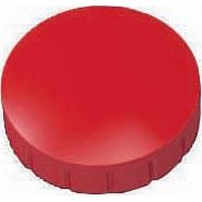Maul - aimant Solid, 24 mm, force de traction 600 gr, boîte de 10 pièces, rouge