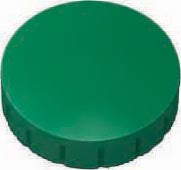 Maul -  magneet Solid, 24 mm, trekkracht 600 gr, doos van 10 stuks, groen