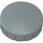 Maul -  magneet Solid, 24 mm, trekkracht 600 gr, doos van 10 stuks, grijs